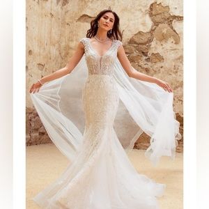beaded wedding dress